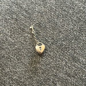 PANDORA Key to My Heart Charm with 14k Yellow Gold Key